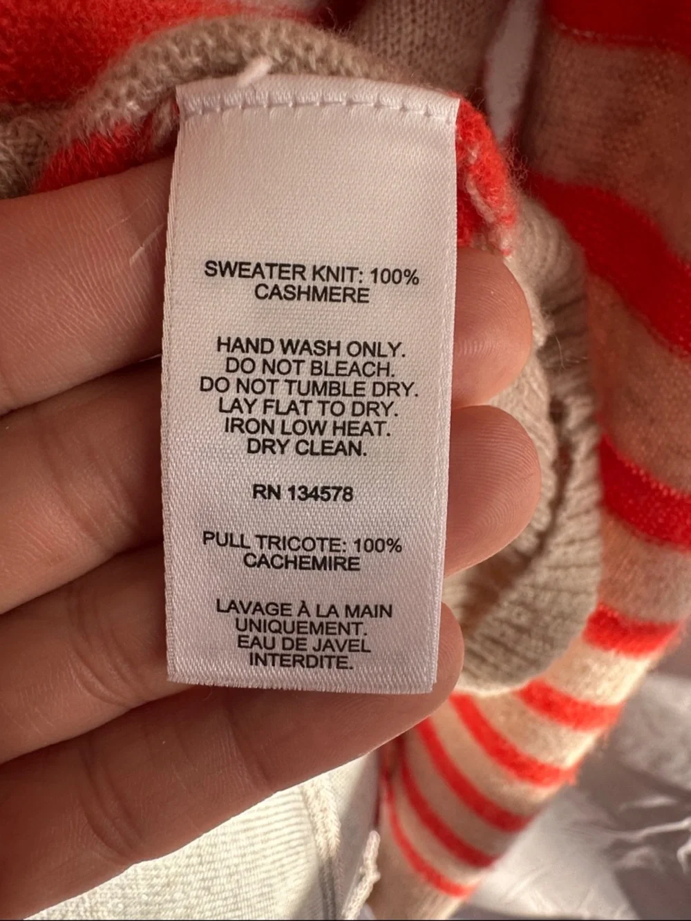 Vineyard Vines Cashmere Striped Polo Sweater - Picture 4 of 8